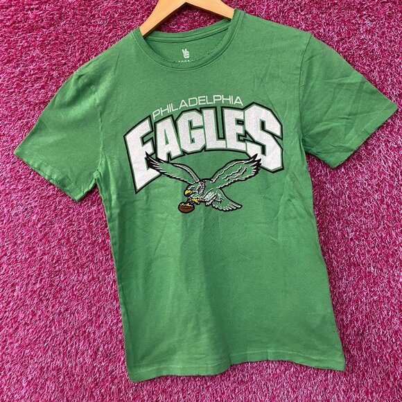 NFL Junk Food Philadelphia Eagles Gray Tshirt size XS - Picture 3 of 4